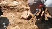Конник без глава откриха археолозите в Хераклея Синтика