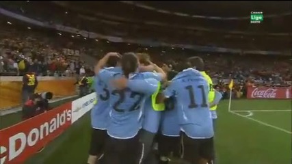 World Cup 2010 - Уругвай 1:1 Холандия 06.07.2010 