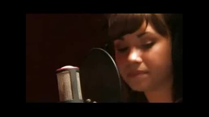 Demi Lovato - Never Before Seen Recording Studio Footage