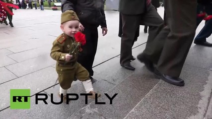 Russia: Civilian war dead of WWII honoured in St. Petersburg ahead of Victory Day