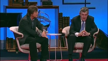 Gordon Brown on global ethic vs. national interest 