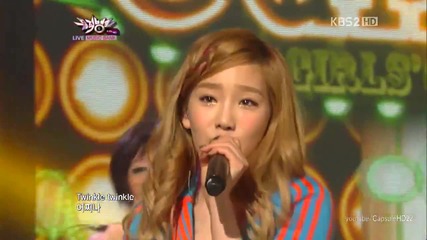 (hd) Tts - Twinkle (goodbye stage) ~ Music Bank (01.06.2012)