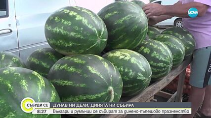 Българи и румънци се събират за динено-пъпешов фестивал