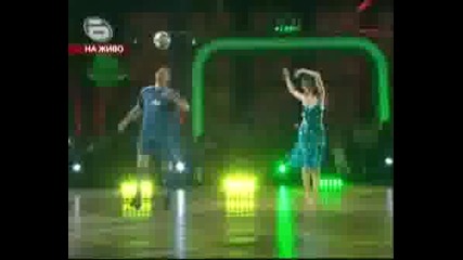 Dancing Stars - Софи Маринова и Устата пеят, Гибона и Илияна Раева танцуват 16.10 