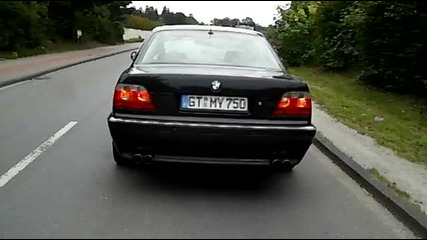 Хубав звук на Bmw E38 750...5.4 V12..