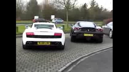 Ferrari 430 Scuderia &amp; Lamborghini Lp560 - 4 