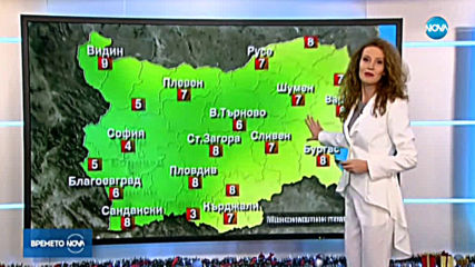 Прогноза за времето (24.12.2019 - централна емисия)