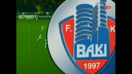 Левски Сф - Фк Баку 1:0 (първи гол Йовов) 05.08.09
