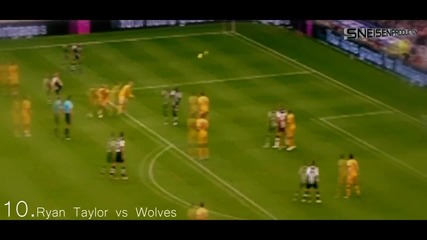 Barclays Premier League - Top 10 Goals - 2011-2012 Season