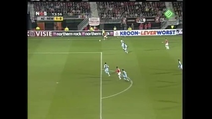 2007 Az Alkmaar (holland) 2-newcastle (england) 0