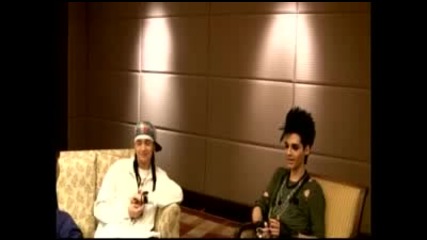 Hunny interviews Tokio Hotel! 