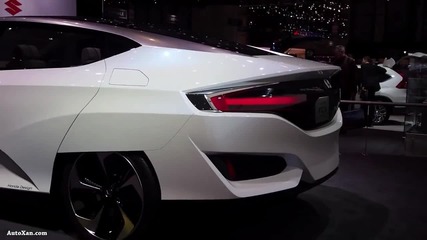 2015 Honda Fcv Fuel-cell Concept - Exterior Walkaround - Gen
