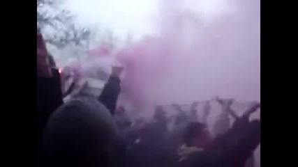 Cska Sofia Hooligans In Lovech