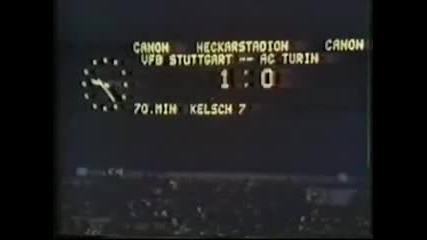 1979 Stuttgart West Germany 1 Torino Italy 0 Uefa Cup