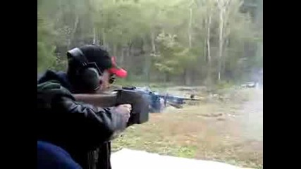 Trent Lawrence Fires Browning Bar Rifle 30 - 06 Machinegun