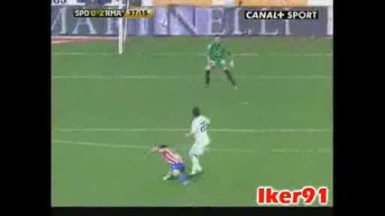 Спортинг Хихон - Реал Мадрид 0:4 Гол На Клаас Ян Хунтелаар