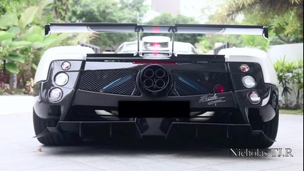 Pagani Zonda Cinque Зверски звук