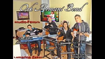 Ork Armani Bend 2012 Studio-favorit New Album Dj Lamarina Zakon