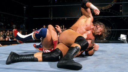 Triple H eliminates Kurt Angle to win the Royal Rumble Match: Royal Rumble 2002