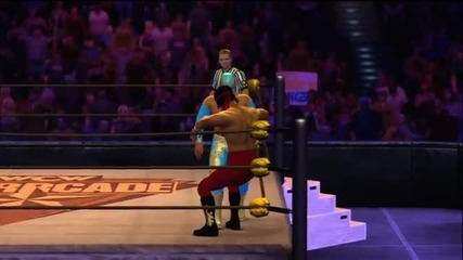 Wwe 12 Gameplay Ricky the Dragon Steamboat vs. Sin Cara at Wcw Starrcade