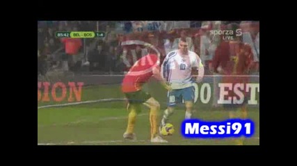 Belgium - Bosnia and Herzegovina 1 - 4 (2 - 4,  28 3 2009).flv