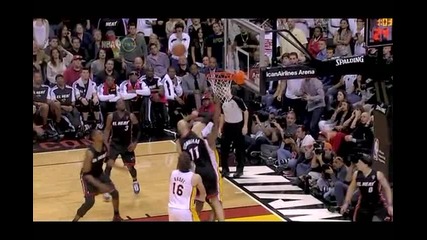 Los Angeles Lakers @ Miami Heat 88 - 94 [highlights] - 10.03.2011