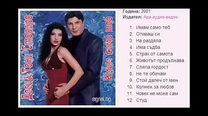 Деси и Тони Стораро - Имам само теб 2000г. Албум