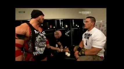 Wwe Raw 29.4.2013 John Cena And Ryback Backstage Segment