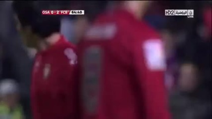 Osasuna - Barcelona 0 - 3 [ 04.12.2010 ] [ Hd ]