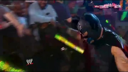 Wwe Summerslam 2012 Ray Mysterio Vs The Miz [ Intercontinental Championship Match ]