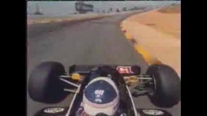 Alain Prost onboard Kyalami 1983