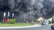 Голям пожар избухна в предприятие за пластмасови изделия в Средец