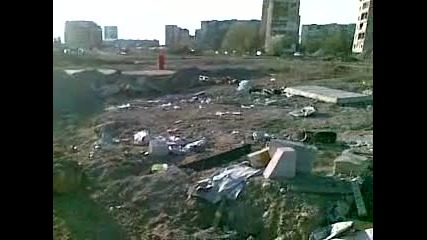 Строеж на метростанция Младост 3, 10 април 2012 г.