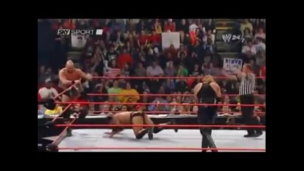The Rock & Stone Cold Steve Austin vs nwo