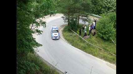 Wrc Rally Bulgaria 2010 ss1 I. Isaev 