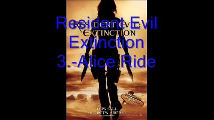 Resident Evil Extinction Score Soundtrack 03 Alice Ride