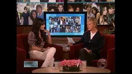 Vanessa Hudgens Quothsm 3quot Interview On Ellen Show