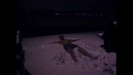 Crazy Snow Angel!.