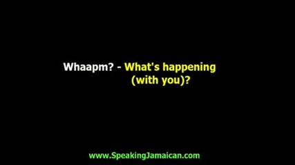How To Greet Peaople In Jamaican