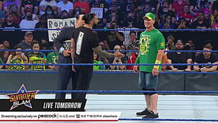 Roman Reigns raises the stakes in his SummerSlam showdown with John Cena: SmackDown, Aug. 20, 2021