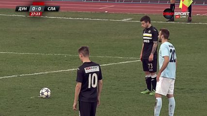 Дунав - Славия 0:1 /първо полувреме/