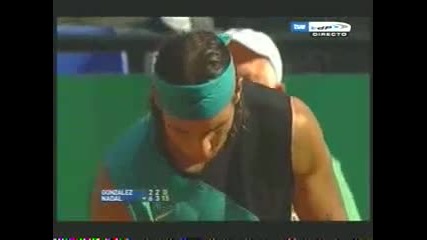 Atp Rome 2007 Rafael Nadal vs Fernando González