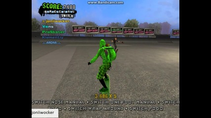 Tony Hawk american wasteland combo