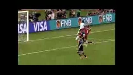 Германия - Австралия 2:0 Гол на Мирослав Клозе - World cup 2010 