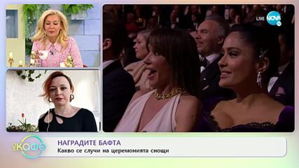 Наградите БАФТА - Какво се случи на церемонията снощи - „На кафе” (14.03.2022)