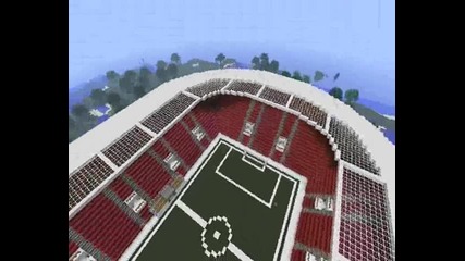 Minecraft Стадион и Град