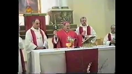 Кръстът и иконата на Световните Младежки Срещи, Белене, 2004г. - Wyd cross and icon in Bulgaria