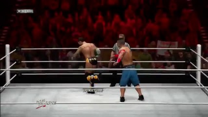Wwe 12 Inside the Ring - Cm Punk vs John Cena Wwe Championship / Title Match