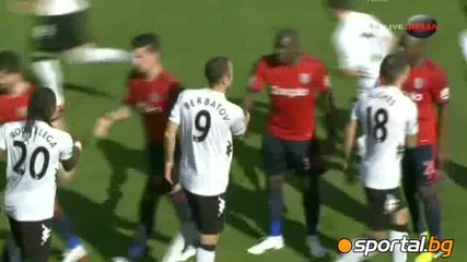 Бербатов с първи голове, Фулъм - Уест Бромич 3:0