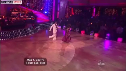 Dancing With The Stars Us - Фокстрод - Mya & Dmitry 